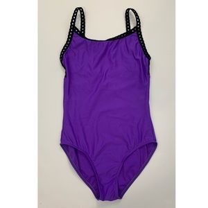 $30 with shipping - wear moi purple/black leo